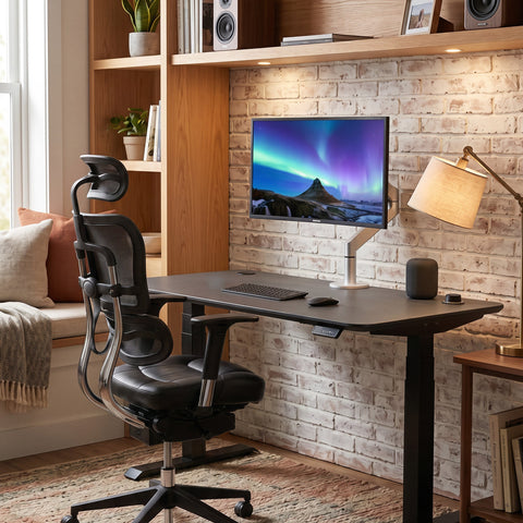La fórmula del setup perfecto: silla + escritorio + pantalla