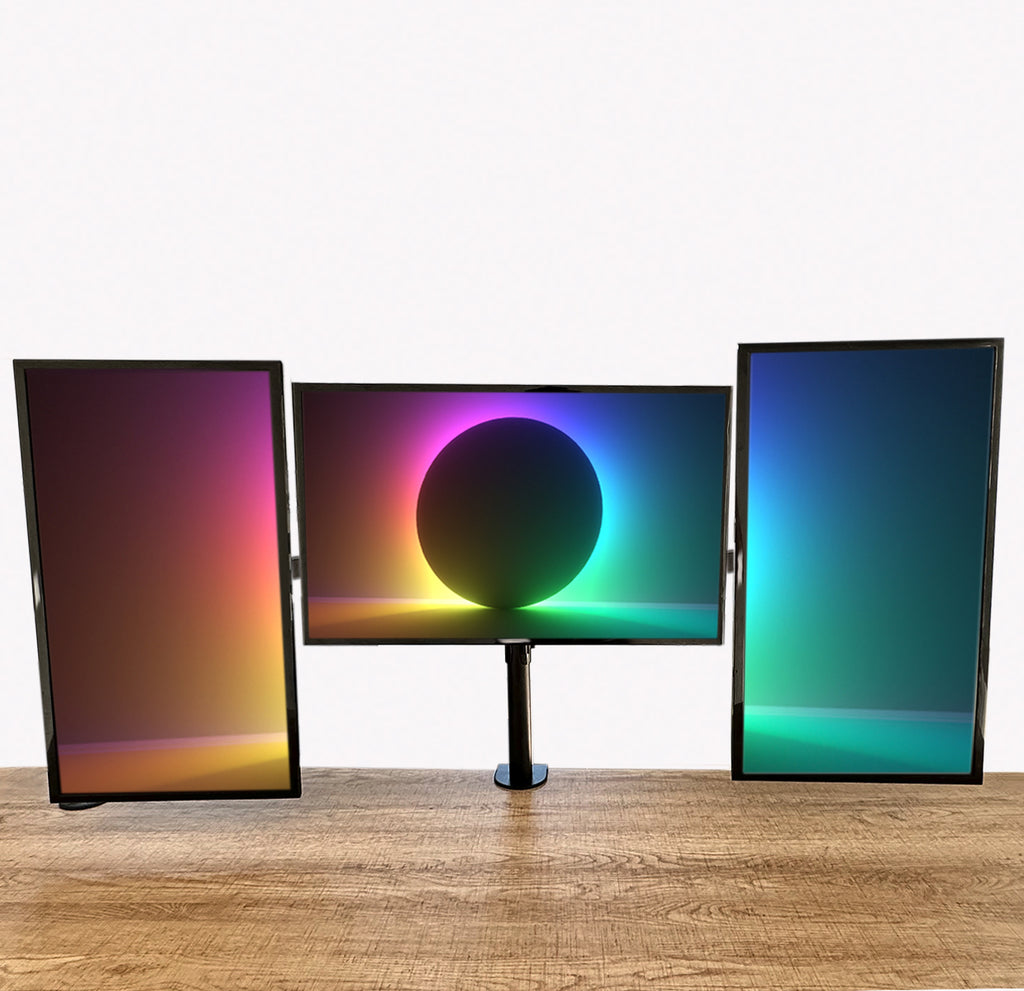 Brazo monitor triple BR05-3